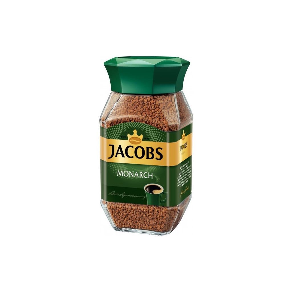 Кава Jacobs розчинна 190г скляна банка (prpj.90908) - изображение 2