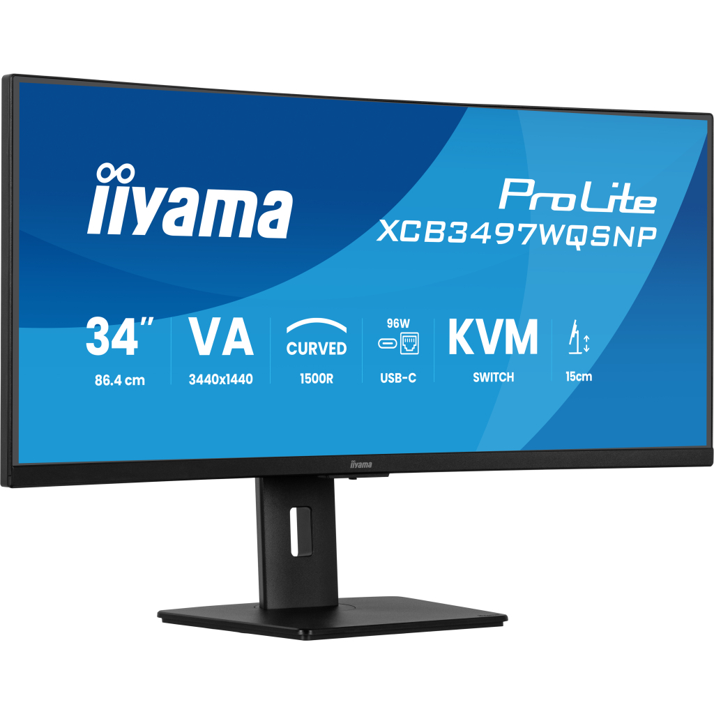 Монітор iiyama XCB3497WQSNP-B1 - зображення 2