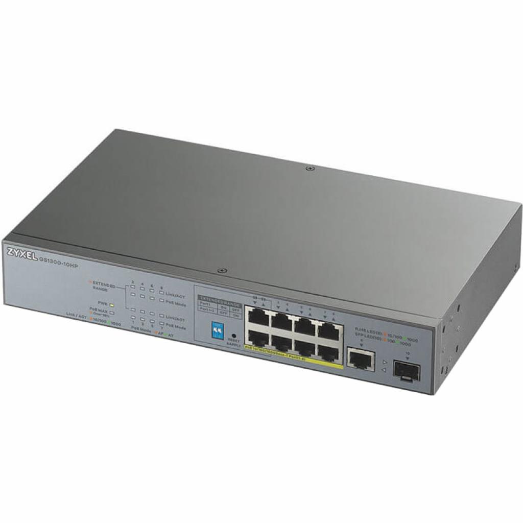 Комутатор мережевий ZyXel GS1300-10HP-EU0101F - зображення 1