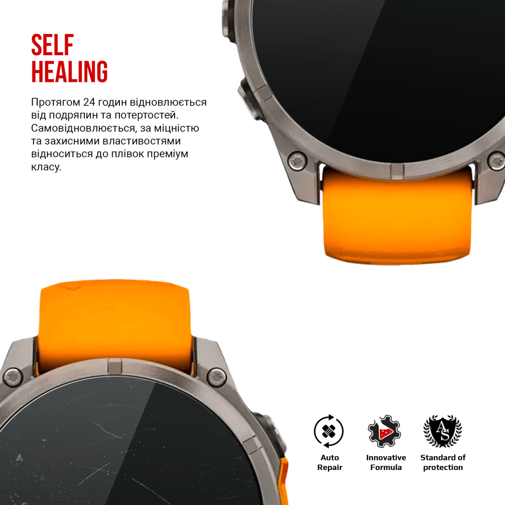 Плівка захисна Armorstandart Garmin Fenix 8 47mm 6 pcs (ARM85994) - зображення 3