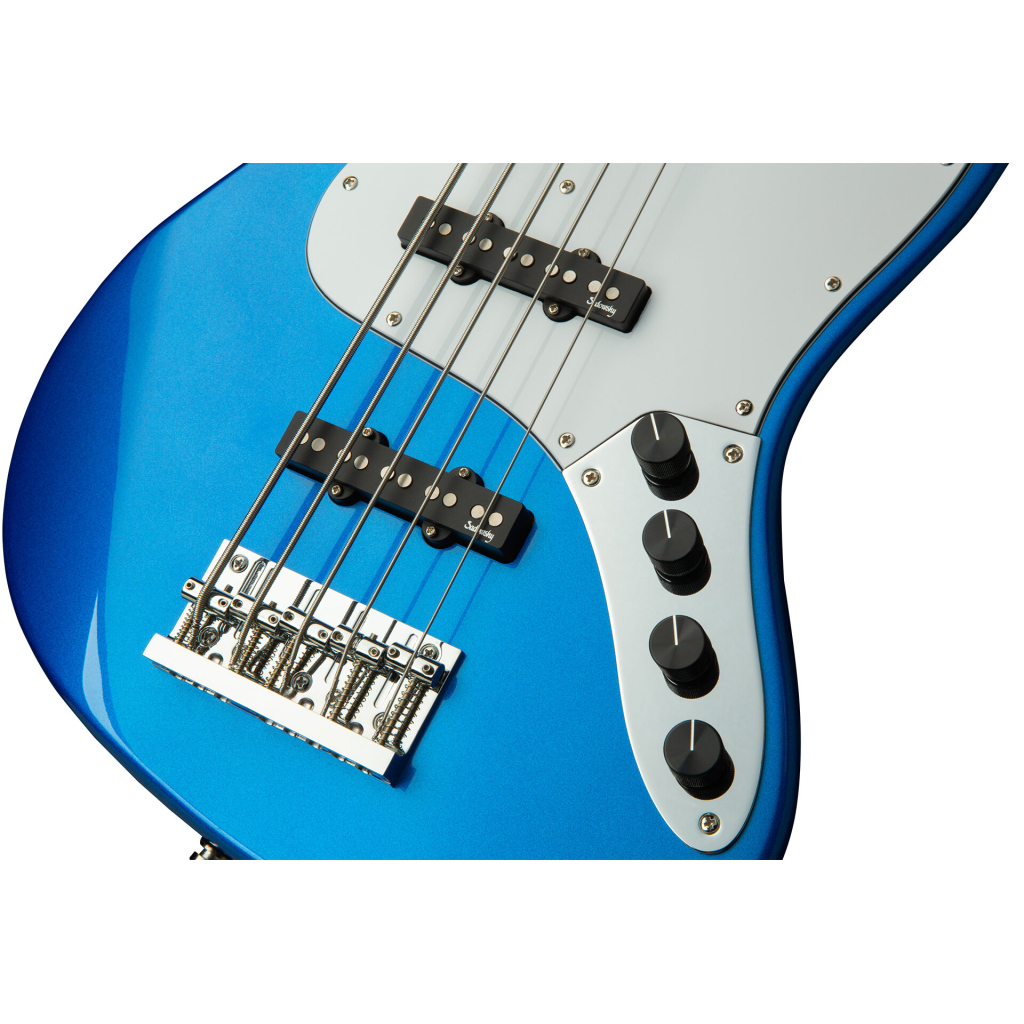 Бас-гітара Sadowsky MetroExpress 21-Fret Vintage J/J Bass Maple 5-String - Ocean Blue Metallic High Polish (SME21VJ5 J2M OKU FR) - зображення 4