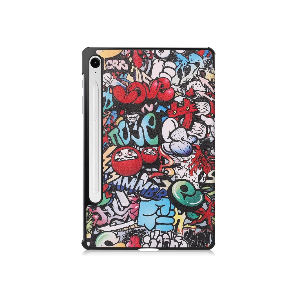 Чохол до планшета BeCover Smart Case Samsung Galaxy Tab S10 FE (SM-X520/SM-X526) 10.9" Graffiti (713285) - зображення 3