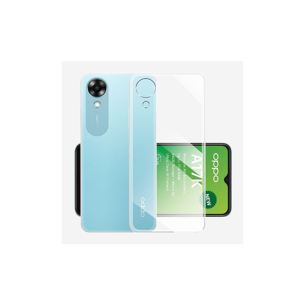 Чохол до мобільного телефона BeCover Oppo A17k 4G Transparancy (709301) - зображення 4