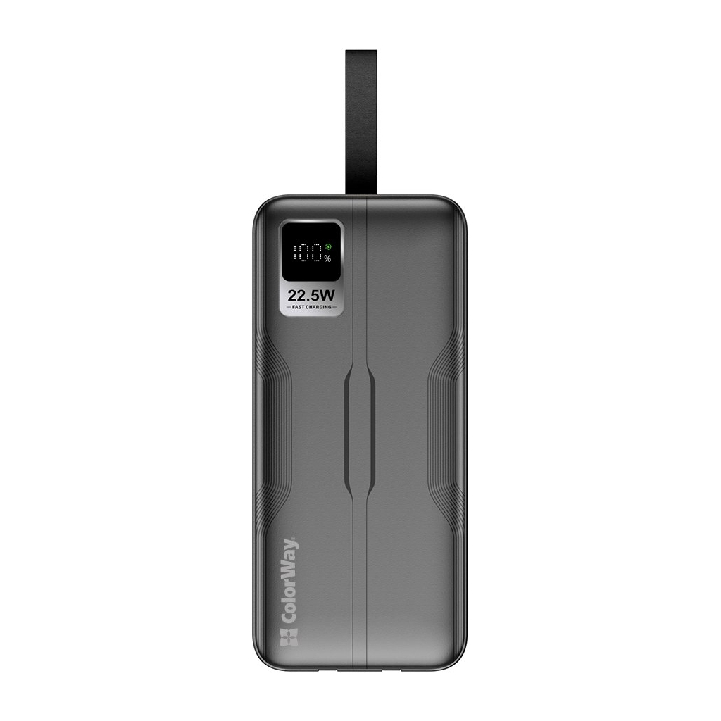 Батарея універсальна ColorWay 50 000 mAh PD/18W, QC3.0/22.5, Digital Display, Black (CW-PB500LPC5BK-PDD) - зображення 5