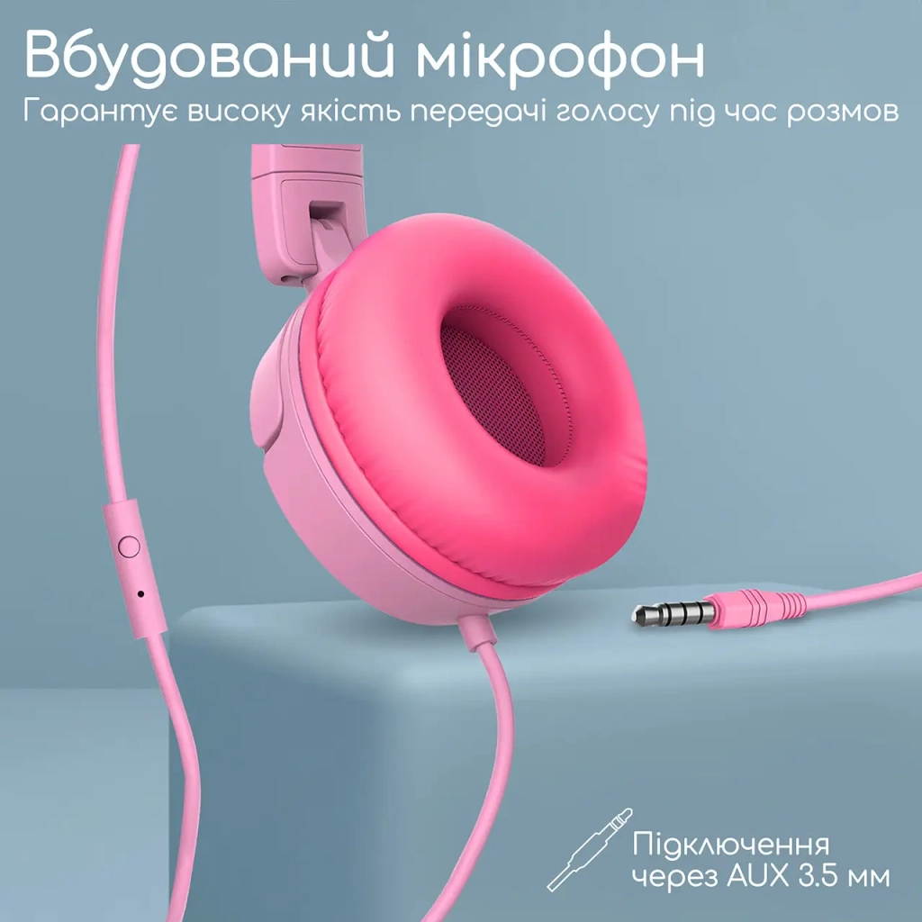 Навушники Promate Jewel Bubblegum (jewel.bubblegum) - зображення 7