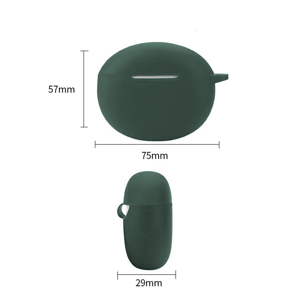 Чохол для навушників BeCover Silicon для Xiaomi Redmi Buds 4 Active Dark Green (710944) - зображення 2