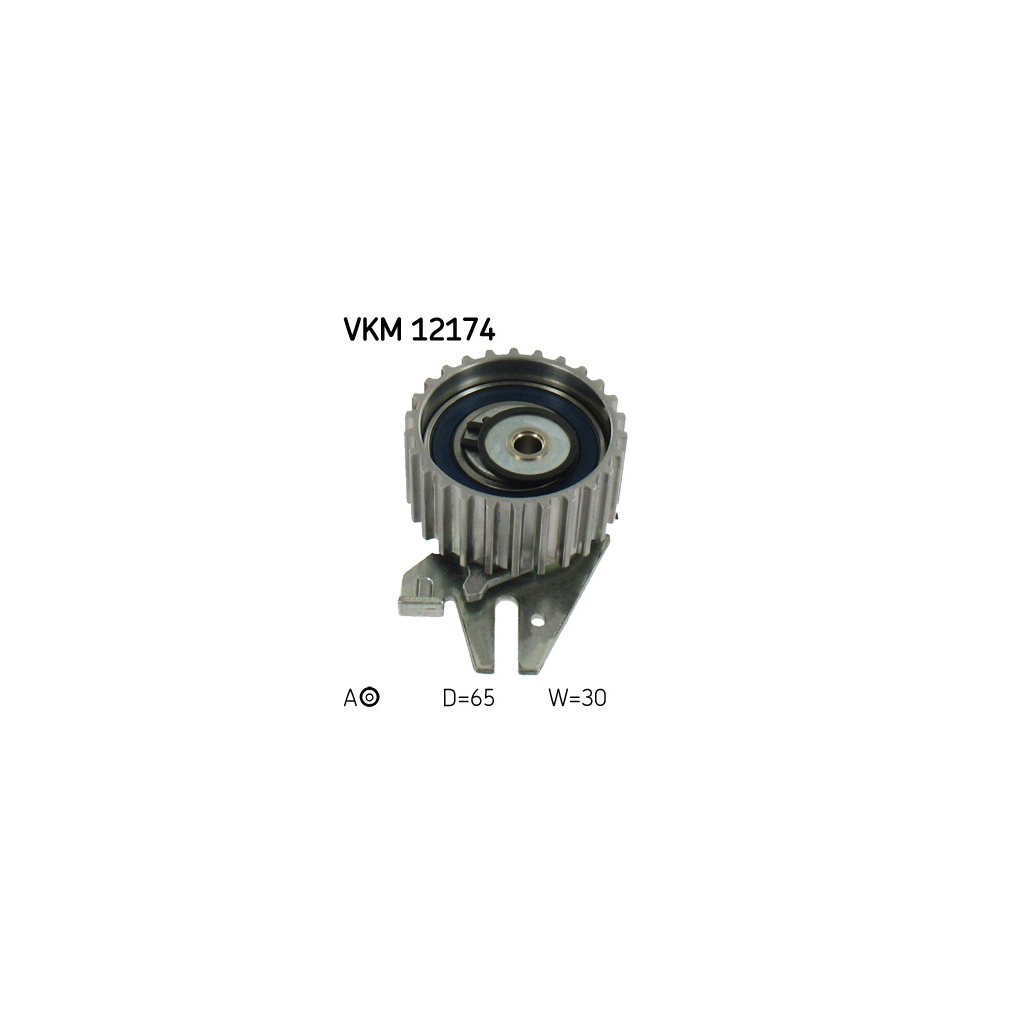 Ролик натягувача ременя SKF VKM 12174 - зображення 1