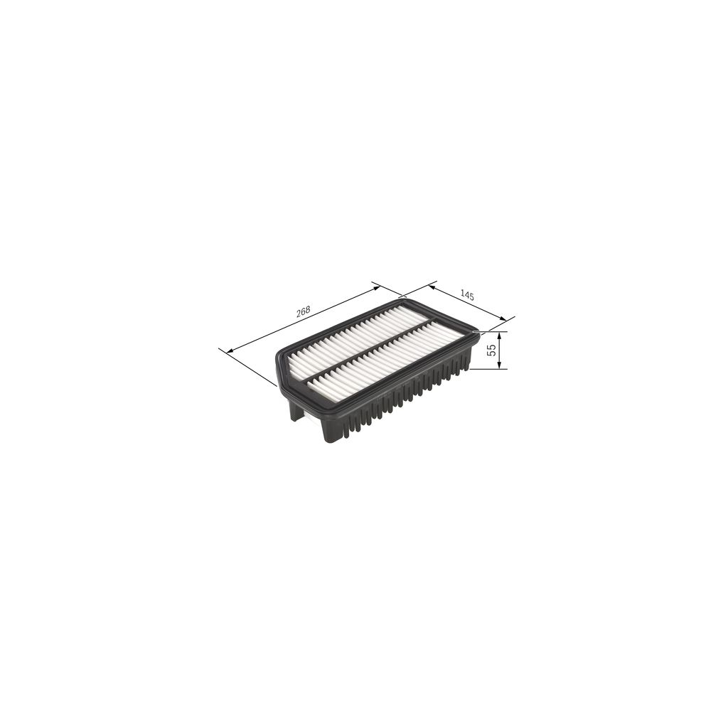 Повітряний фільтр для автомобіля Bosch F026400445 - изображение 1