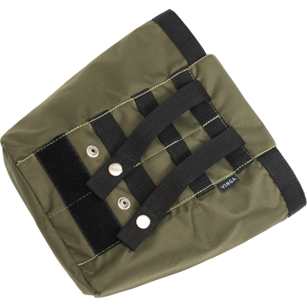 Підсумок Vinga P1, Oxford 600D PU, olive (VPP1O) - изображение 7