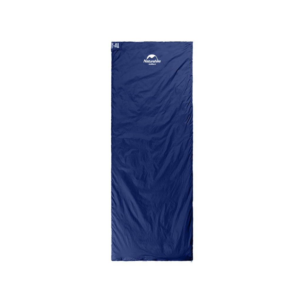 Спальний мішок Naturehike надлегкий LW180 NH21MSD04 правий (15°C) p-p XL темно-блакитний (6927595788172-R) - зображення 1