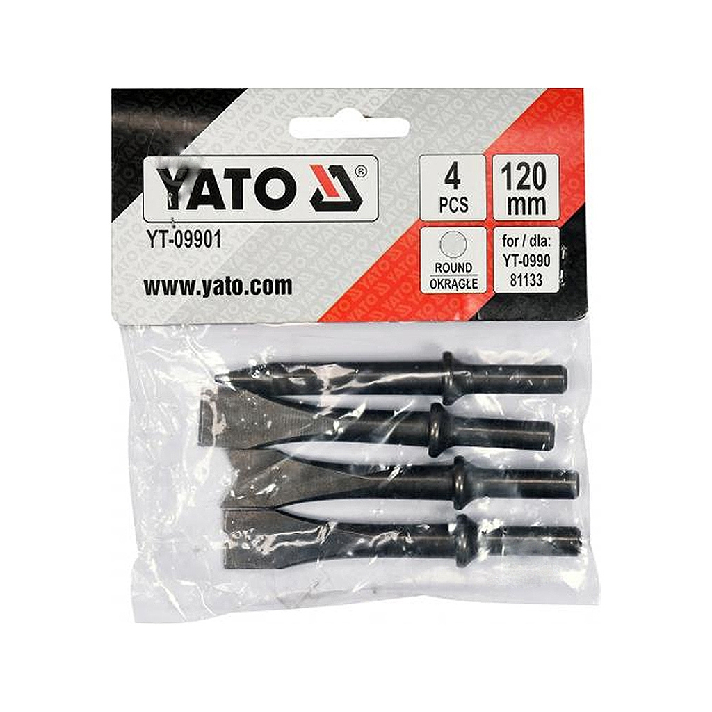 Зубило Yato 4 шт. (YT-09901) - зображення 3