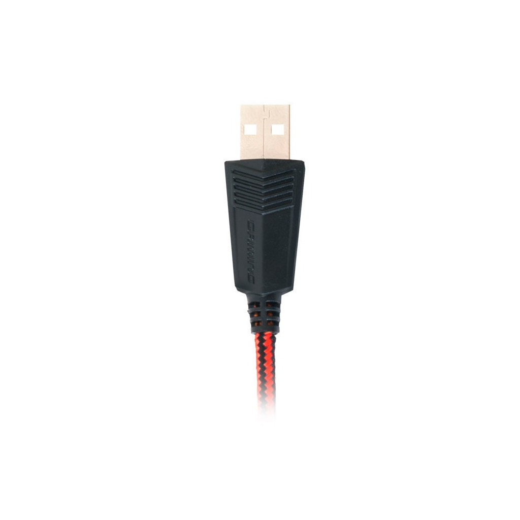 Навушники REAL-EL GDX-7750 Black-Red - зображення 11