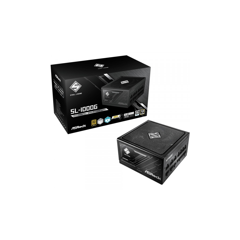 Блок живлення ASRock 1000W SteelLegend (SL-1000G) - зображення 5