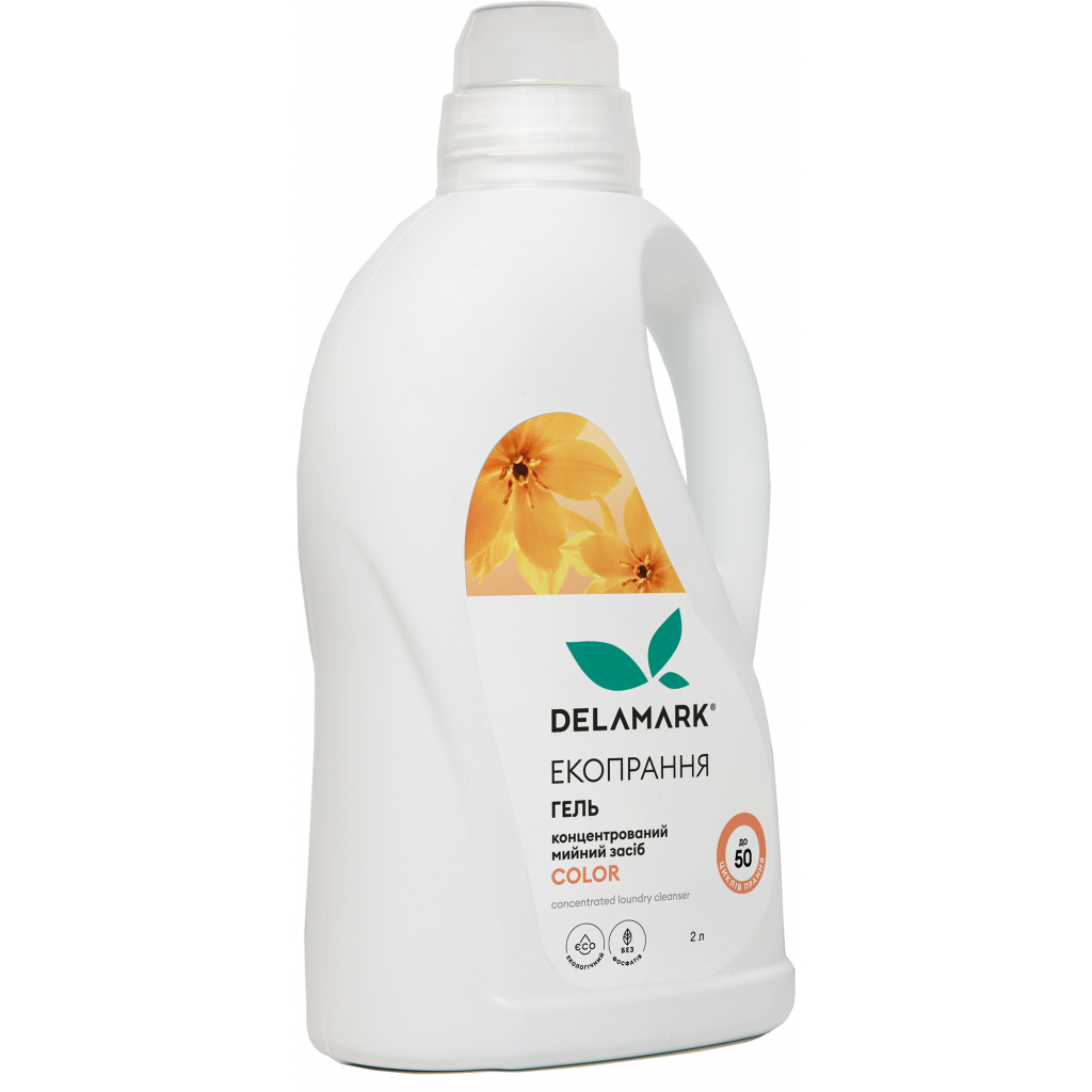 Гель для прання DeLaMark Color 2 л (4820152331236) - зображення 1