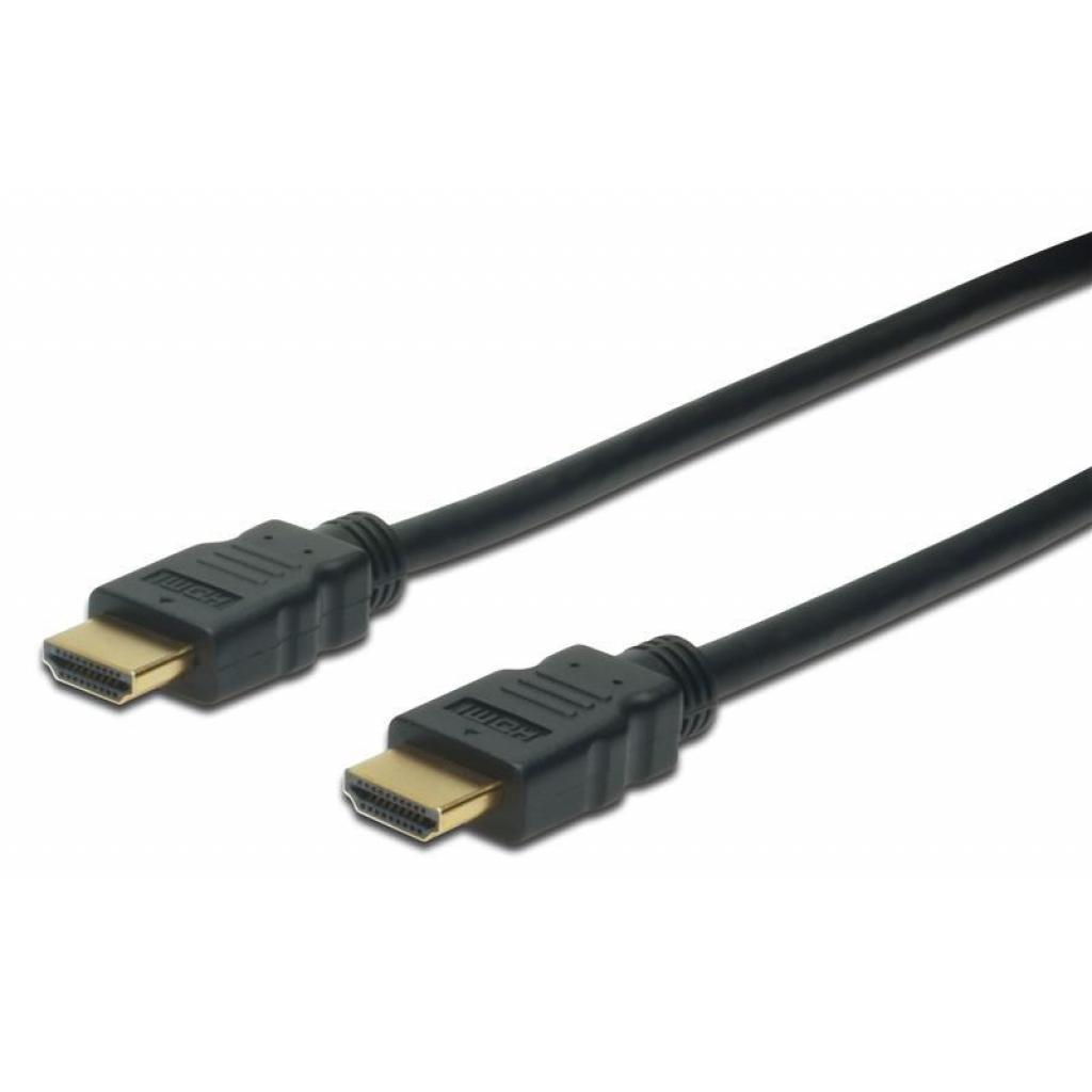 Кабель мультимедійний HDMI to HDMI 5.0m Assmann (AK-330114-050-S) - зображення 1