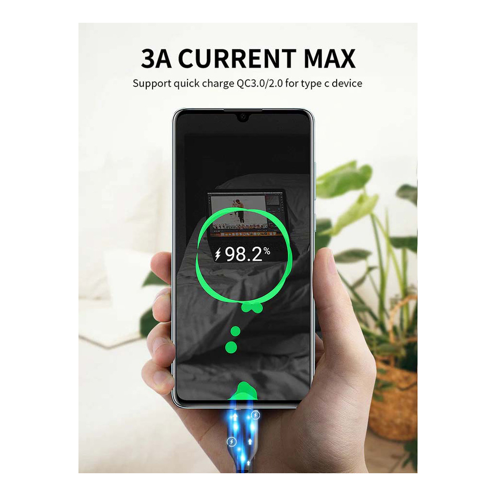 Дата кабель USB 3.0 AM to USB-C 1.5m Cabletime (CA915439) - зображення 5