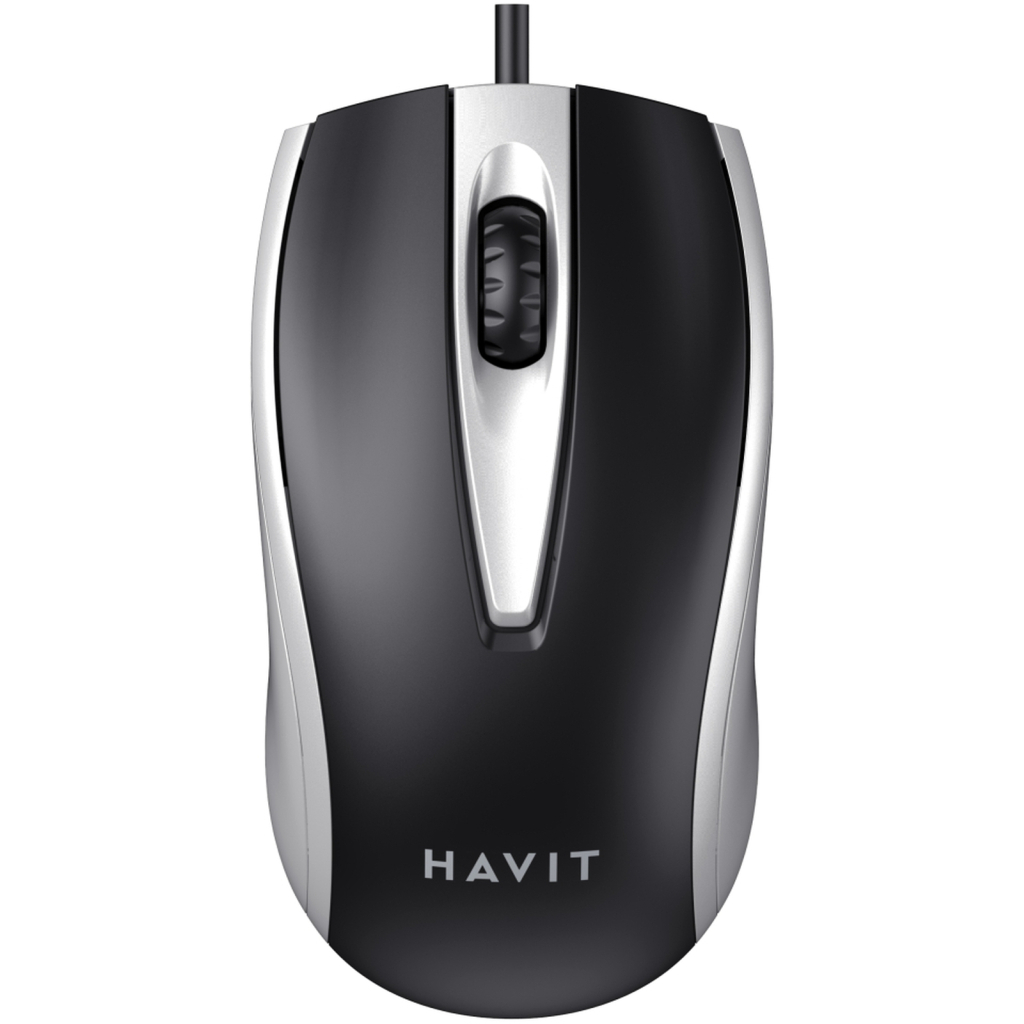 Мишка Havit HV-MS871 USB Gray (6939119020316) - зображення 1