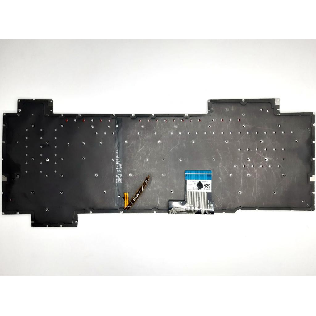 Клавіатура ноутбука ASUS TUF FX504, FX504GD, FX504GE, FX504GM, FX80, FX80GM чорна (A46148) - изображение 2