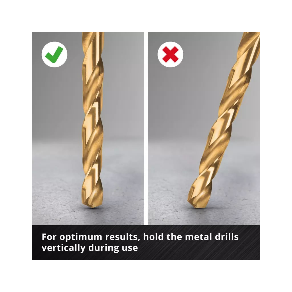 Набір свердл Einhell по металу 19шт, 1-10мм, кейс (427019) - зображення 6