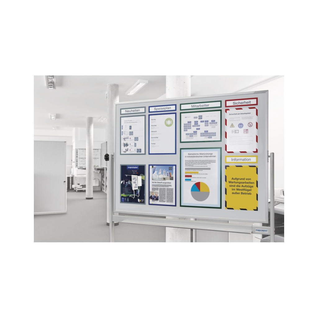 Фліпчарт Magnetoplan SP Rotating 1200x900 Mobile magnetic (1240489) - зображення 2