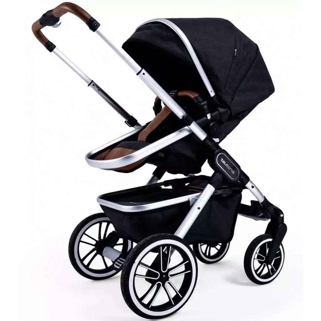 Коляска Teutonia 2 в 1 TRIO 2.0 - Melange Black (90027) - зображення 2