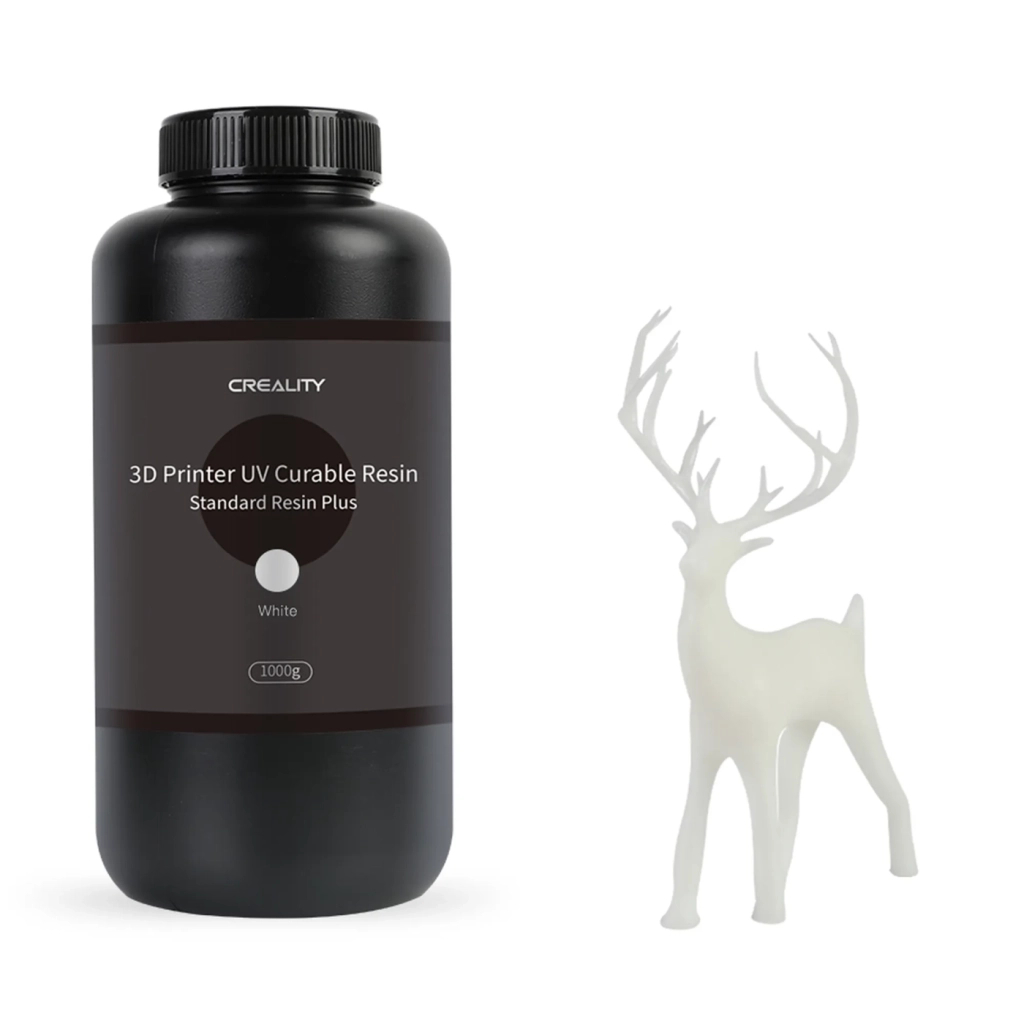 Фотополімерна смола Creality Resin, LCD Standard Plus 1кг, white (3302020085) - зображення 1