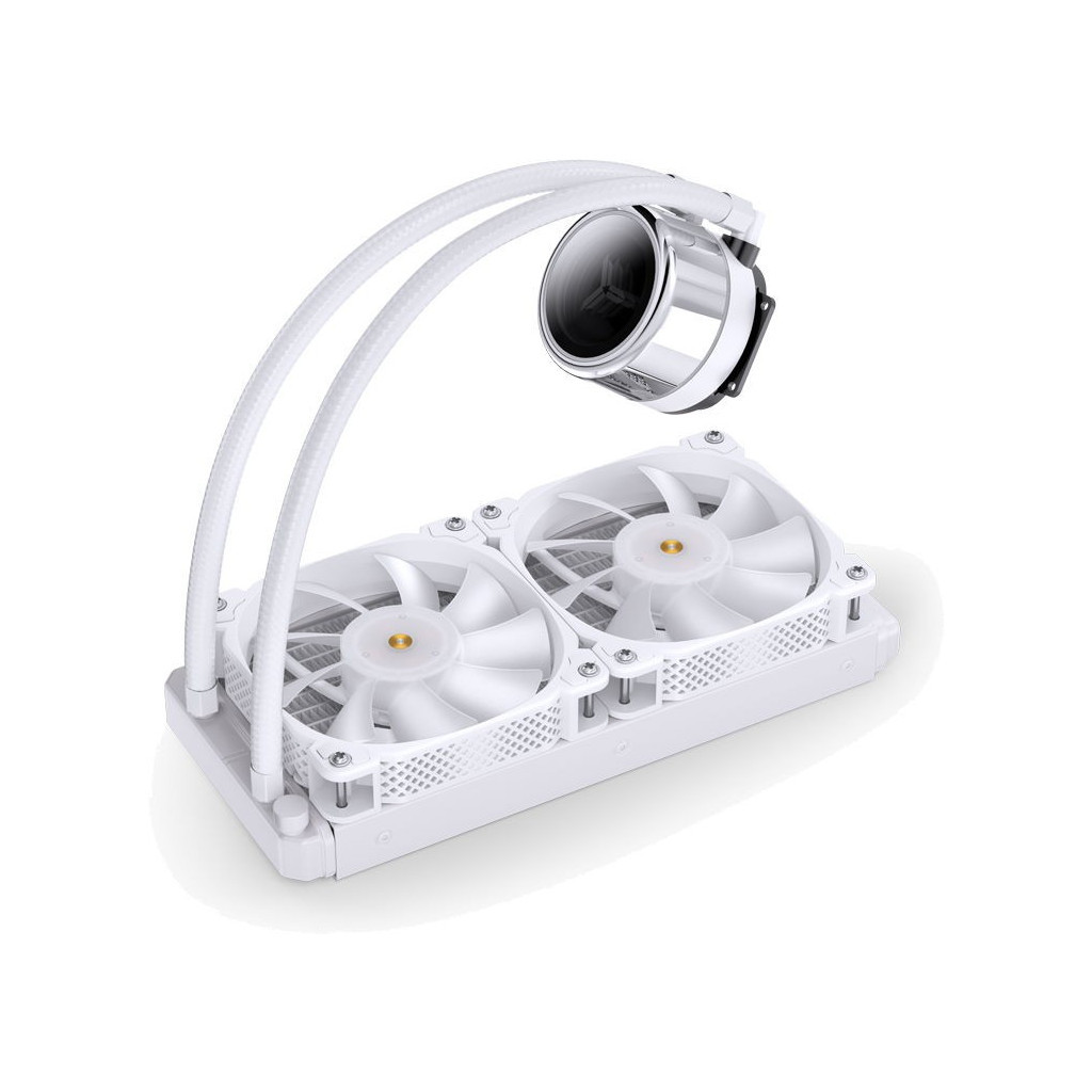 Система рідинного охолодження JONSBO TW7-240 ARGB White - зображення 9