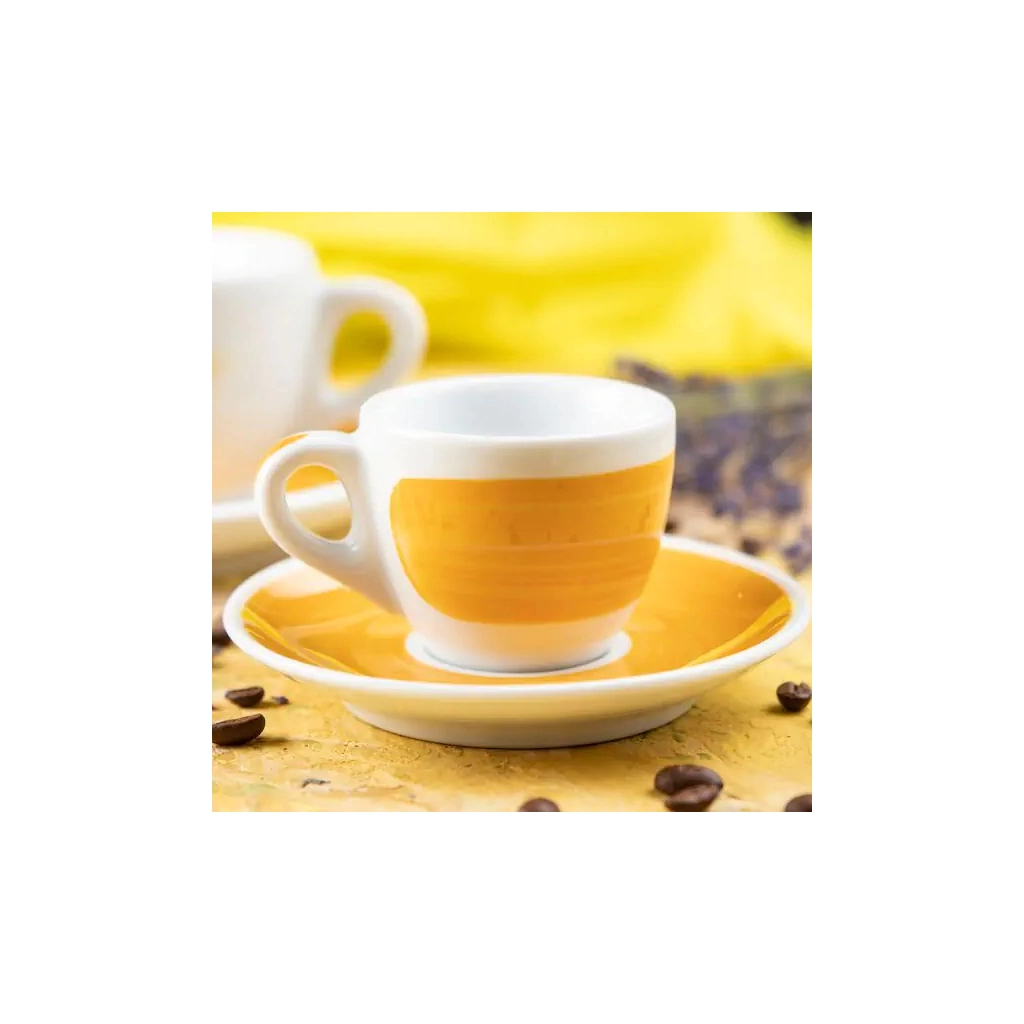 Чашка Ancap cappuccino 180 мл, серія Verona Millecolori Yellow (35121) - зображення 3