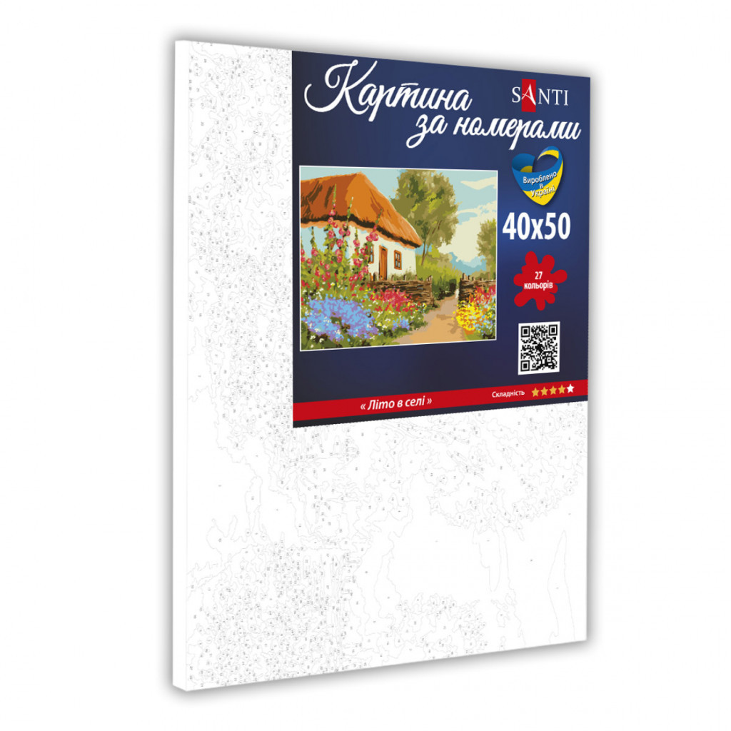 Картина по номерам Santi Літо в селі 40*50 (954815) - зображення 2