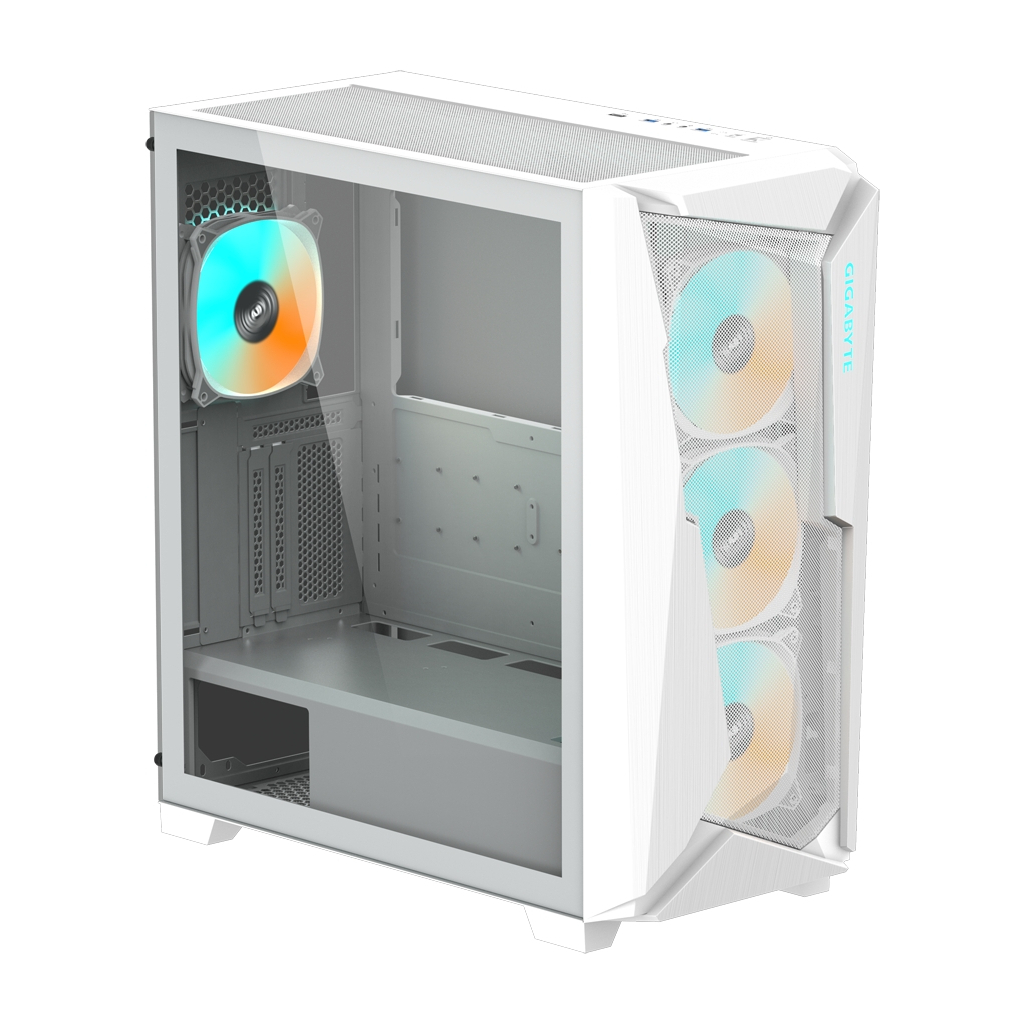 Корпус GIGABYTE C301 GLASS WHITE V2 - зображення 8