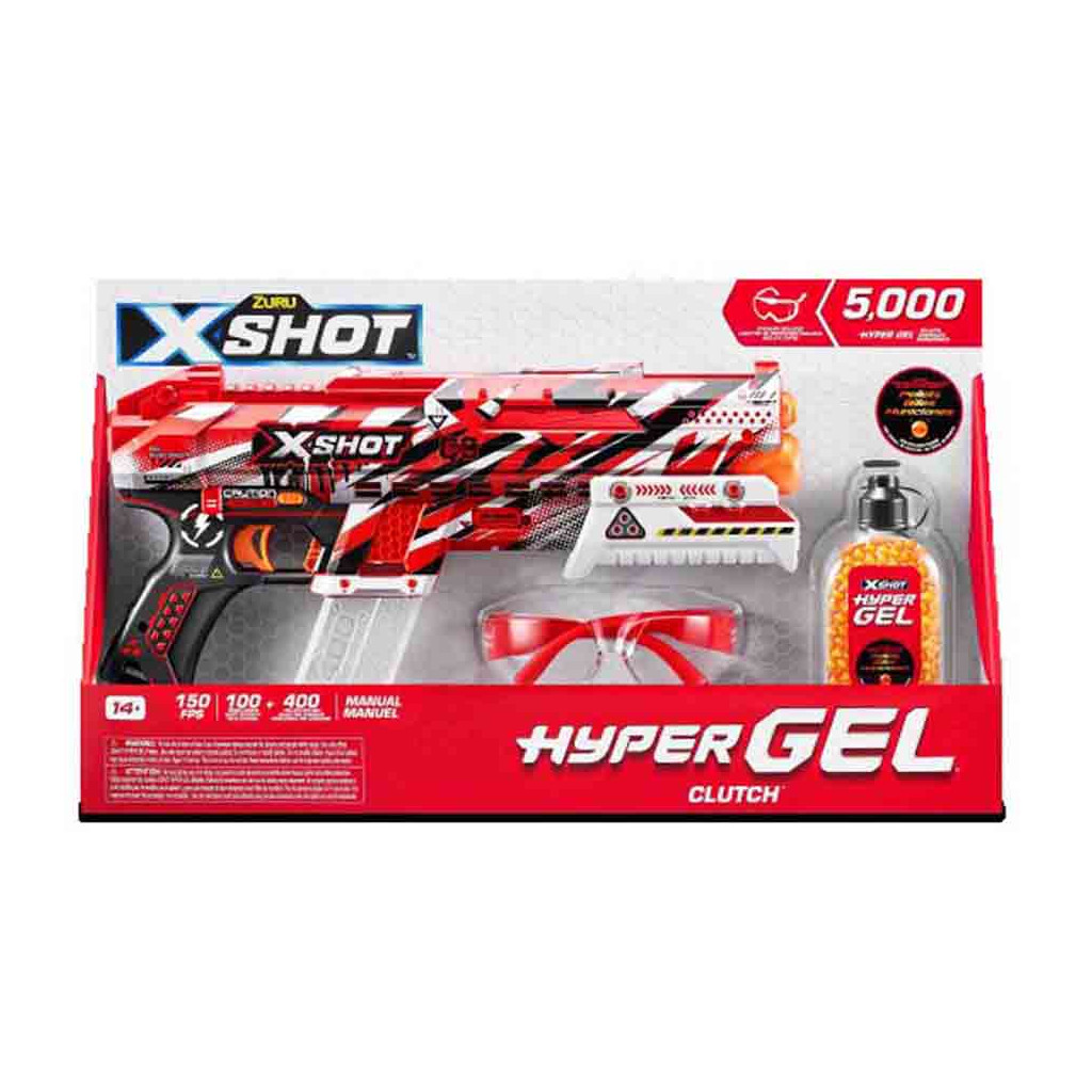 Іграшкова зброя Zuru X-Shot Швидкострільний бластер Hyper Gel small 5000 гелевих кульок (36622R) - зображення 3