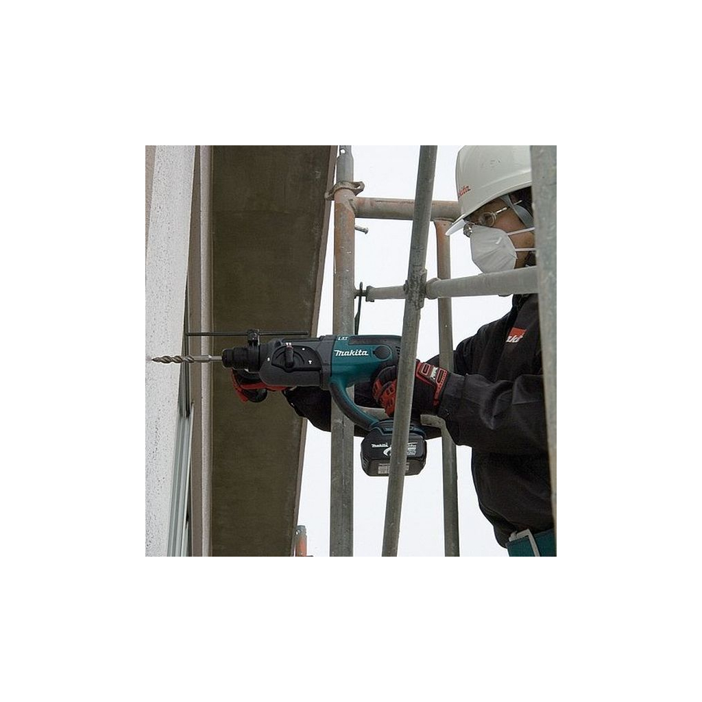 Перфоратор Makita DHR202RFJ SDS-PLUS LXT, 18В, 3Ah х 2шт, DC18RC, Makpac - зображення 3