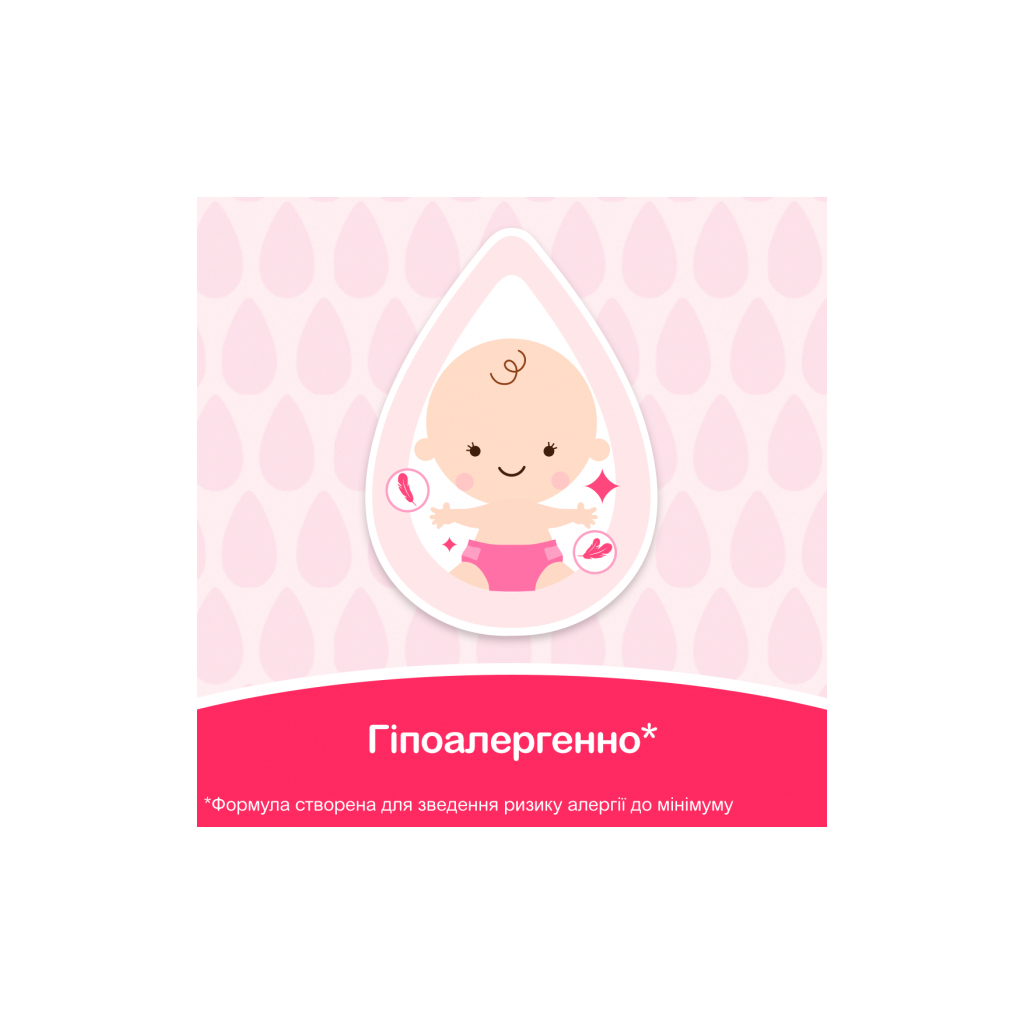 Дитячі вологі серветки Johnson’s baby Лагідна турбота 72 шт (3574661421810) - зображення 4
