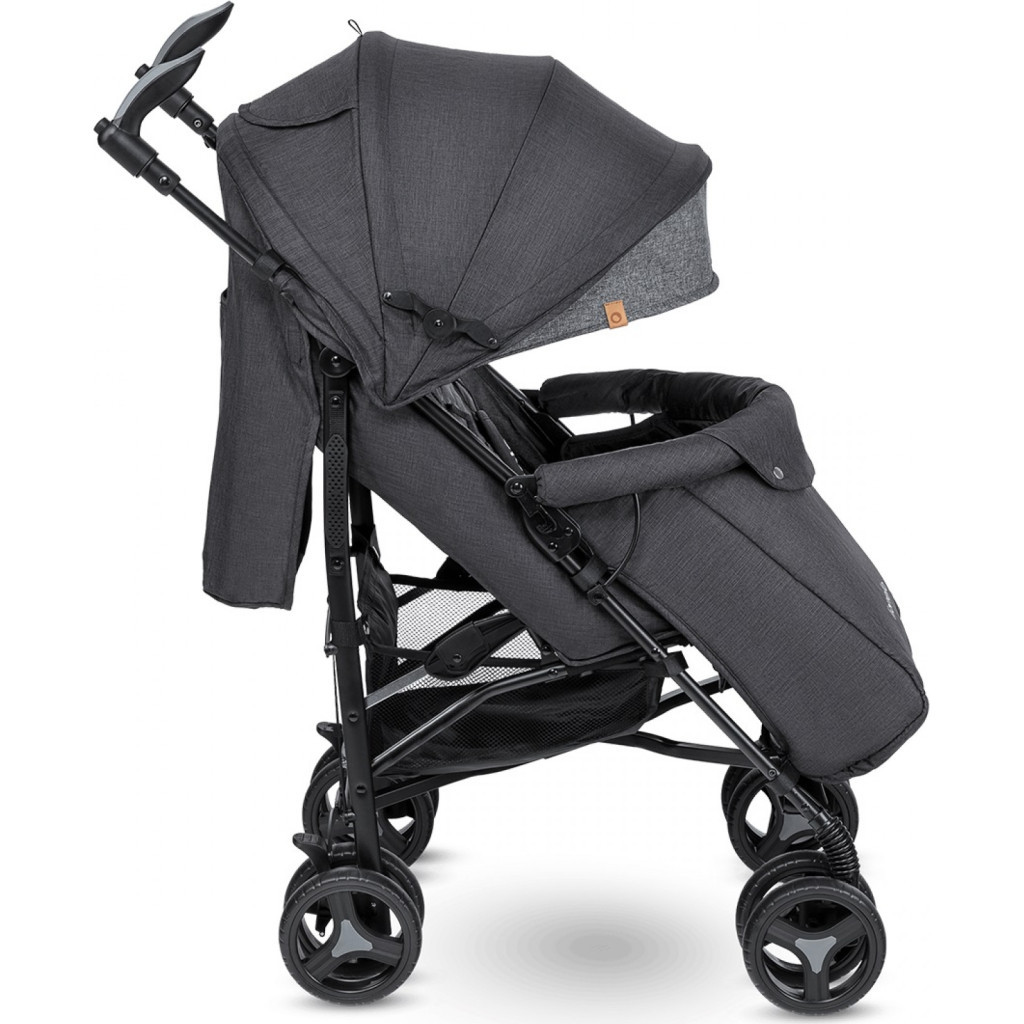 Коляска Lionelo Irma Black/Dark Grey (LO-IRMA BLACK) - зображення 8
