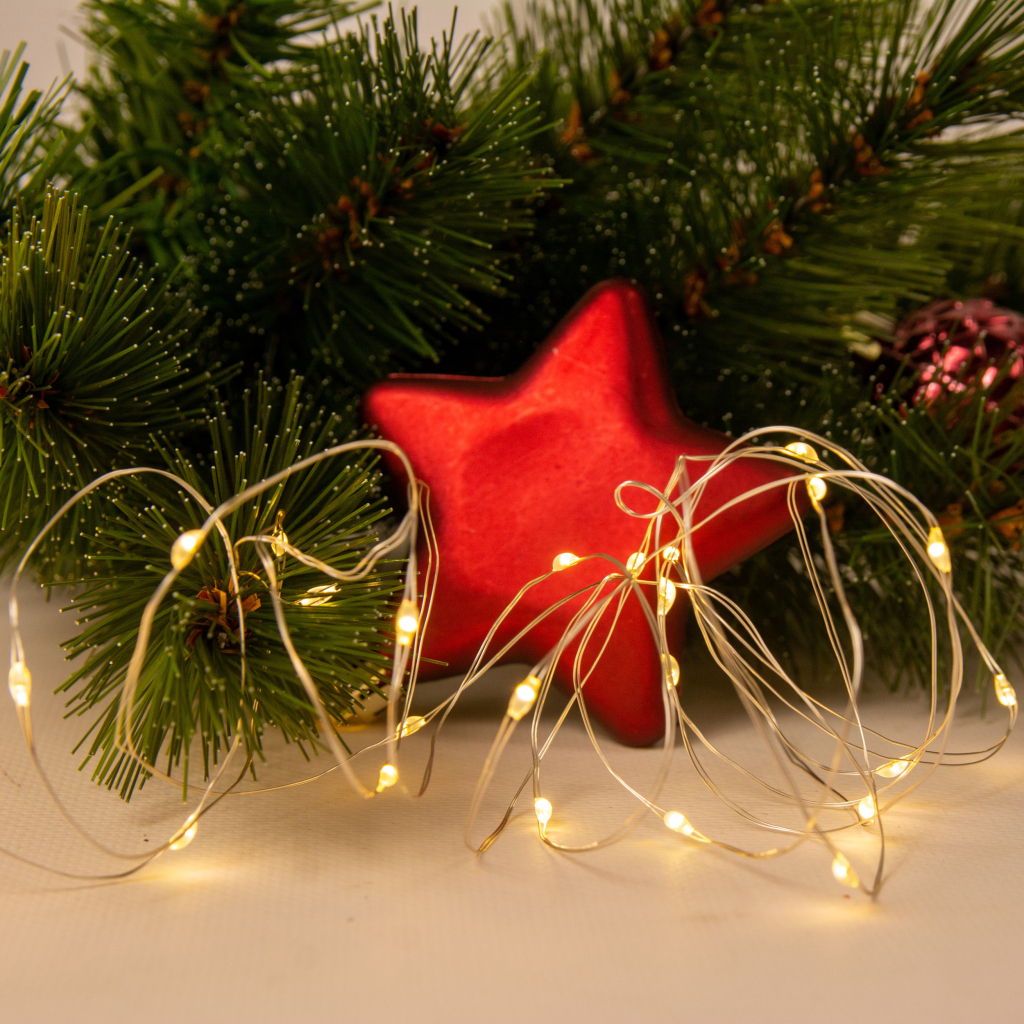 Гірлянда Chomik Оберемок струн 200 LED 10х2 м, теплий білий, IP44, від мережі (5900779901780) - зображення 4