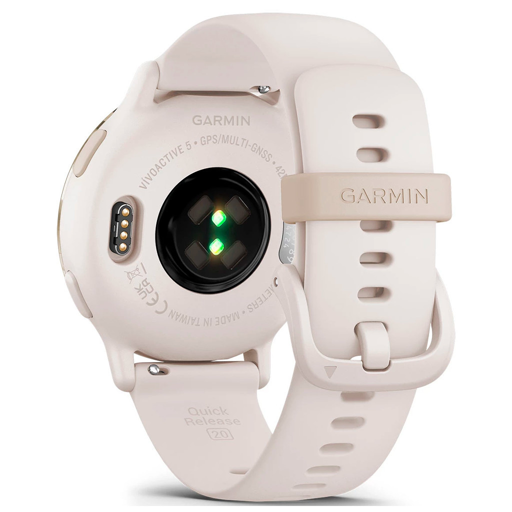 Смарт-годинник Garmin vivoactive 5, Ivory/Cream Gold, GPS (010-02862-11) - зображення 5