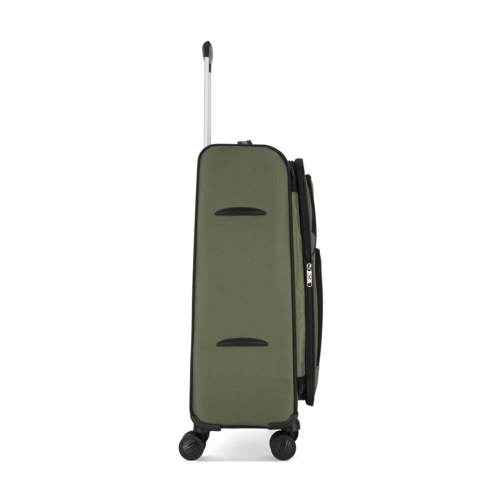 Валіза Bagland Валенсія середня 63 л хакі (835917571) - зображення 4