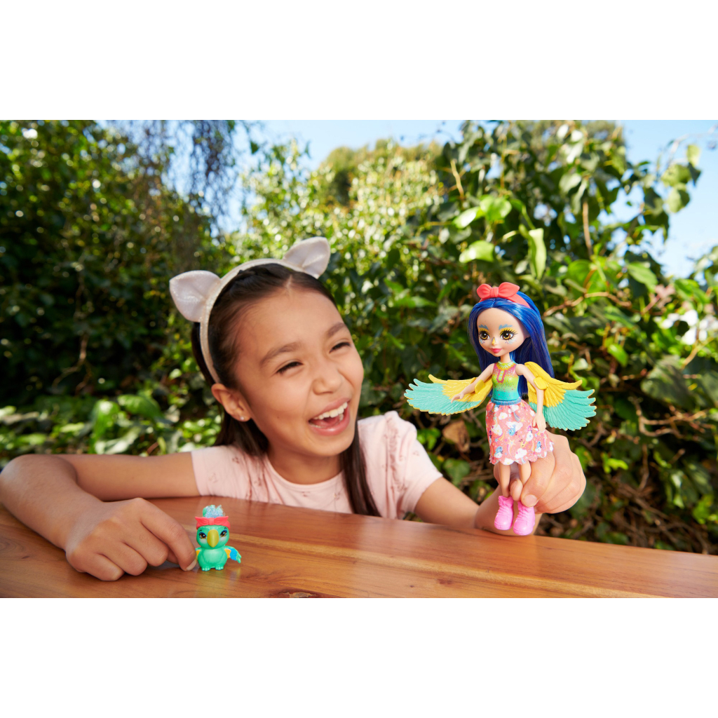 Лялька Enchantimals Папужка Пріта (HHB89) - зображення 3