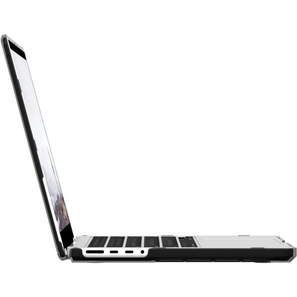Чохол до ноутбука UAG 14" Apple MacBook 2021 Lucent, Black/Black (134001114040) - зображення 7