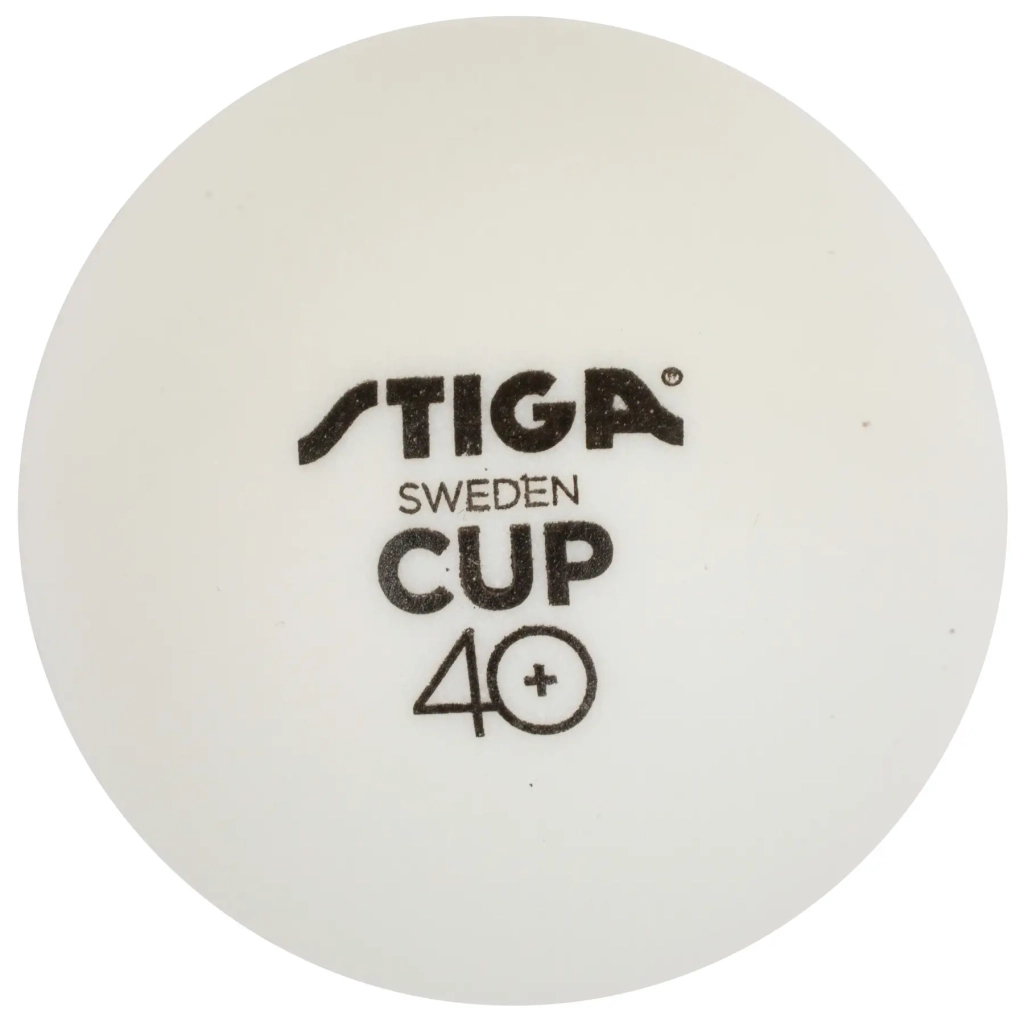 М'ячик для настільного теніса Stiga Cup ABS 12 шт (1110-2510-12) (931161) - зображення 1
