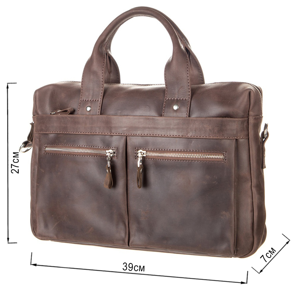 Сумка Shvigel Коричнева (11020) - зображення 3