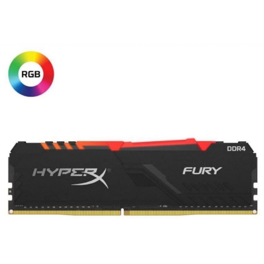 Модуль пам'яті для комп'ютера DDR4 32GB 3600 MHz HyperX Fury RGB Kingston Fury (ex.HyperX) (HX436C18FB3A/32) - зображення 7