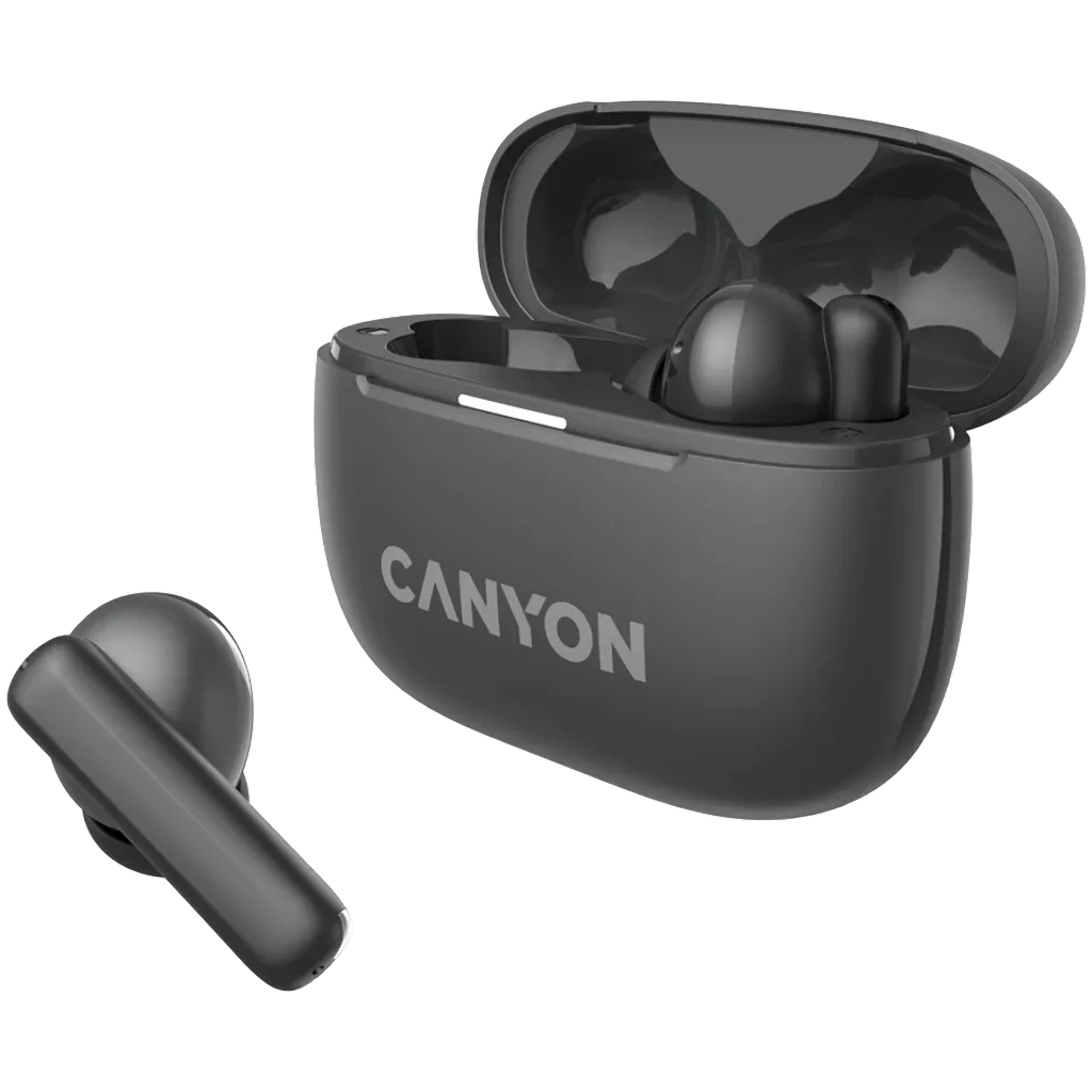 Навушники Canyon TWS-10 OnGo ANC ENC Black (CNS-TWS10BK) - зображення 4