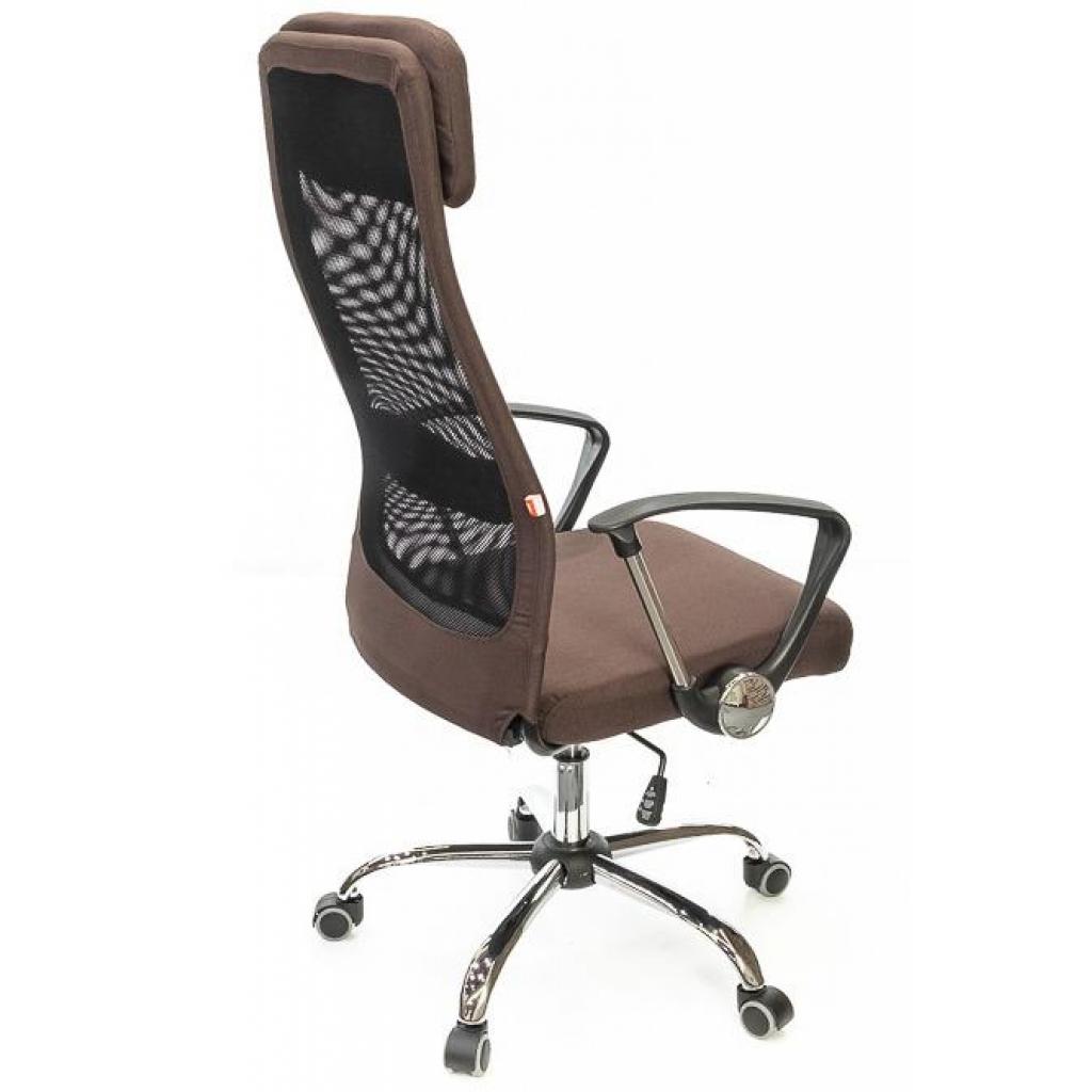 Офісне крісло Аклас Гилмор FX CH TILT Коричневое (11872) - зображення 4