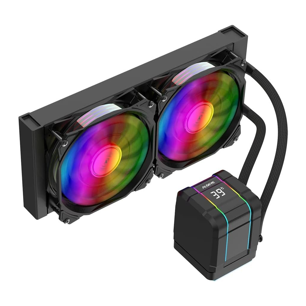 Система рідинного охолодження Alseye M240-PLUS-B II (AS.02.01.0031) - зображення 1