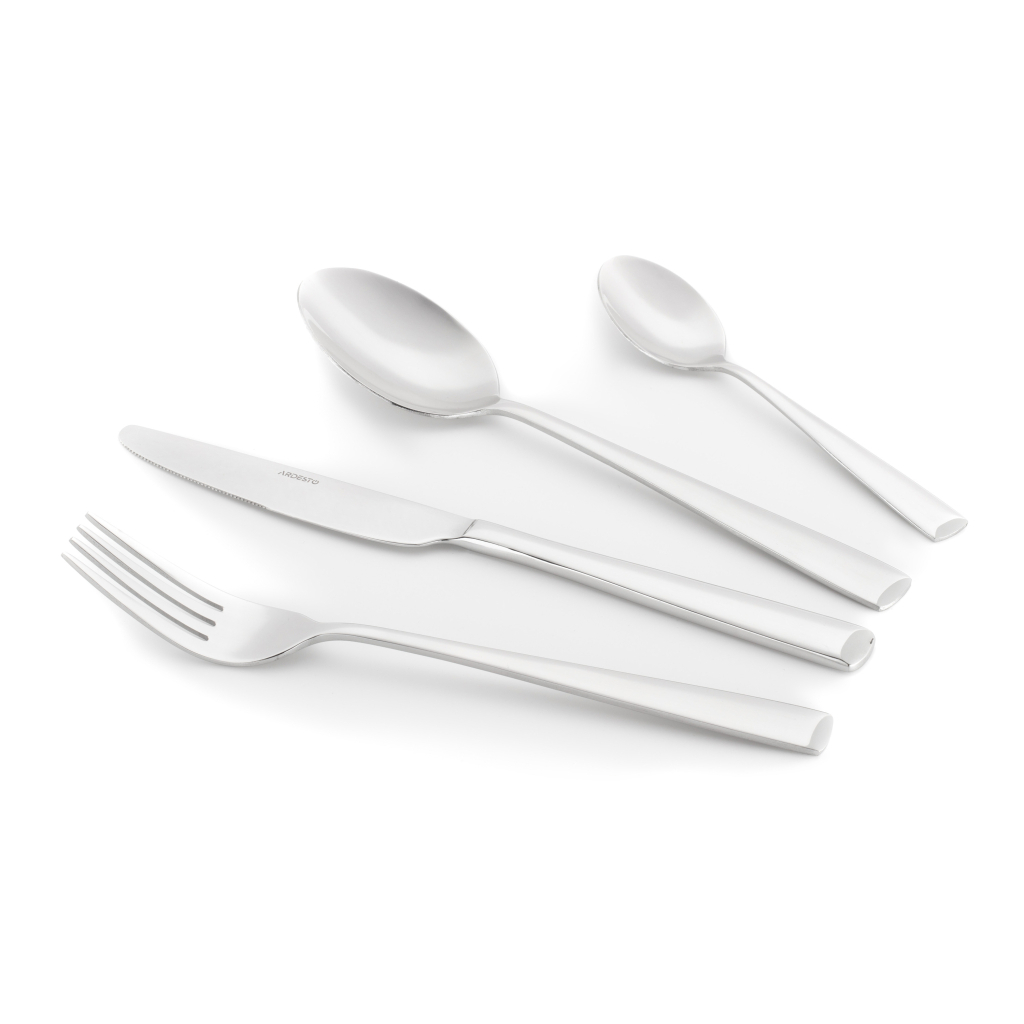 Набір столових приборів Ardesto Black Mars Tia 24 пр (AR0724TS) - зображення 1