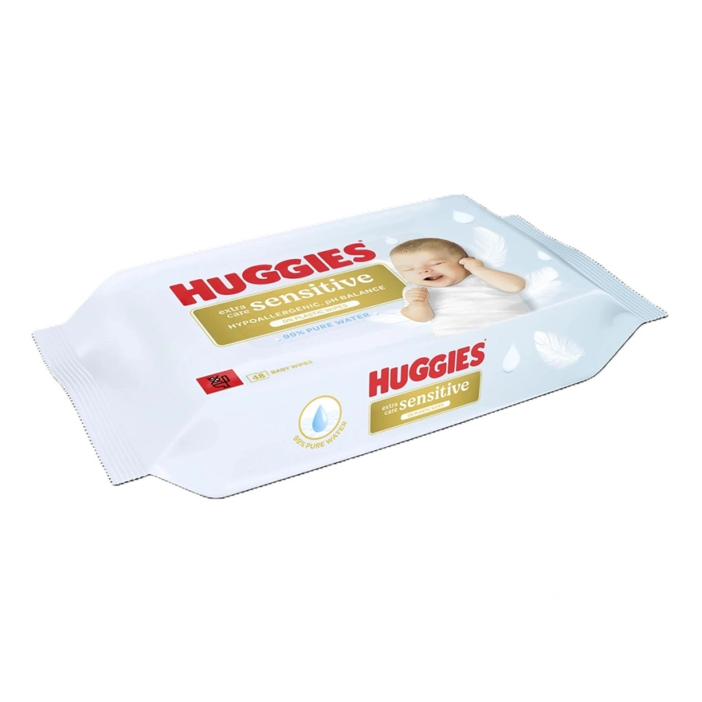 Дитячі вологі серветки Huggies Pure ExSens 48х8 (5029053585543) - зображення 2