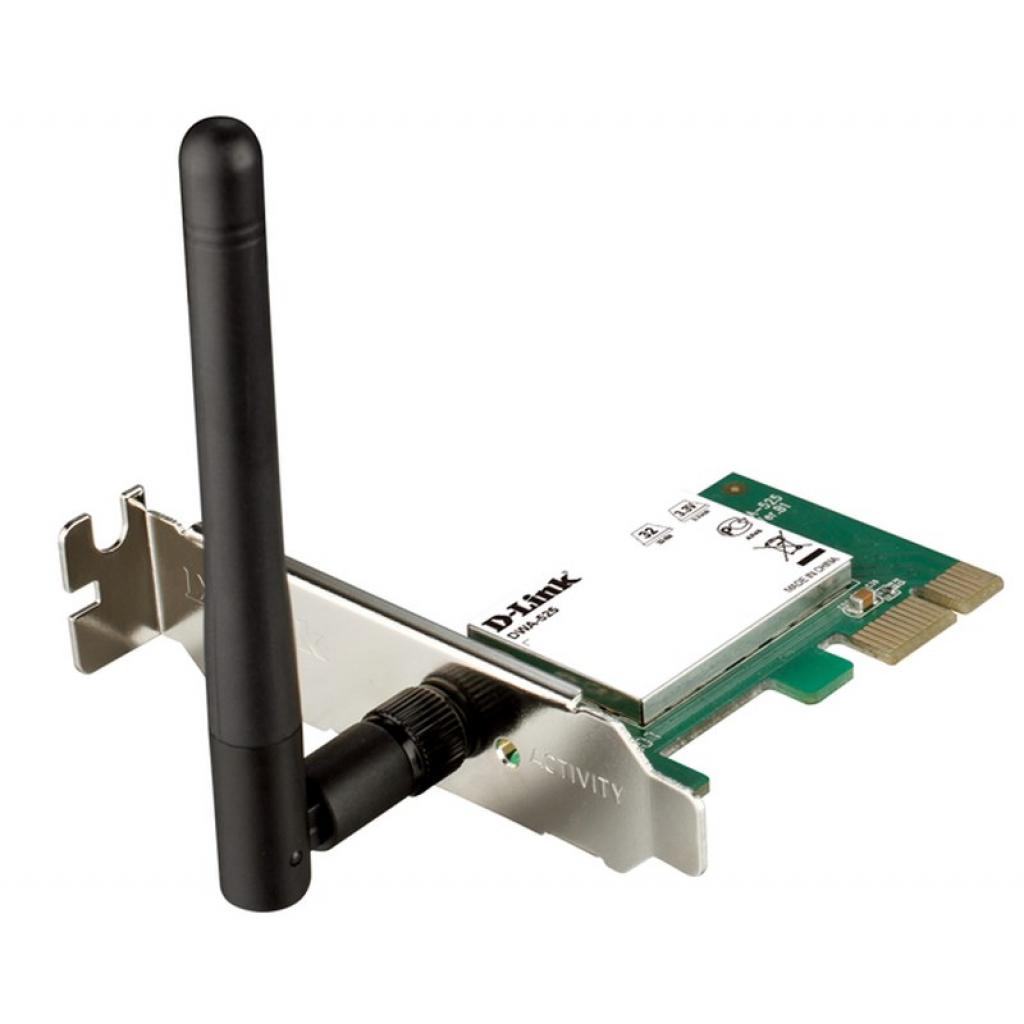 Мережева карта Wi-Fi D-Link DWA-525 PCI-e (DWA-525/B1A BOX) - зображення 1