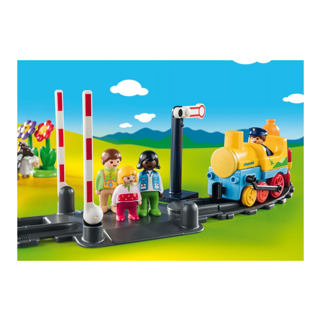 Конструктор Playmobil 1.2.3 Моя перша залізниця (70179) - зображення 5