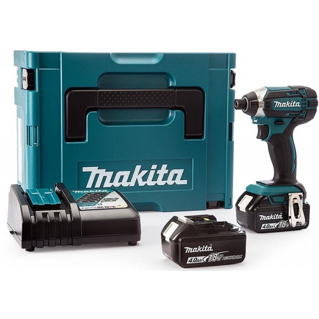 Гайковерт Makita акумуляторний ударний LXT, 18В, 3Аг х 2шт, DC18RC, кейс (DTD152RFE) - зображення 3